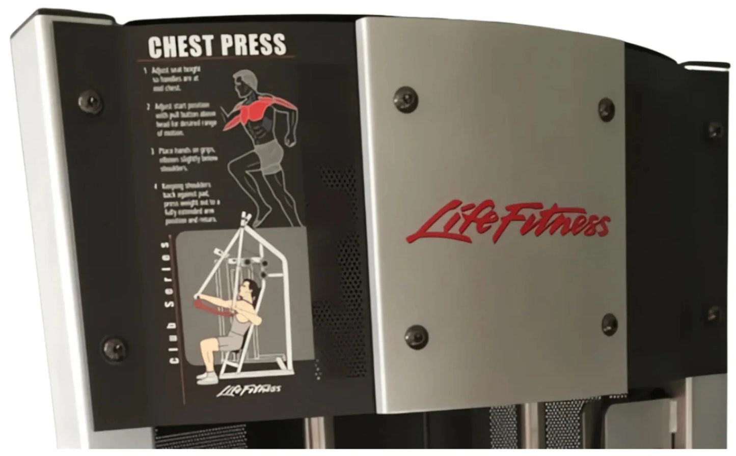 Life Fitness Club Series Chest Press CSCP (Remanufactured)