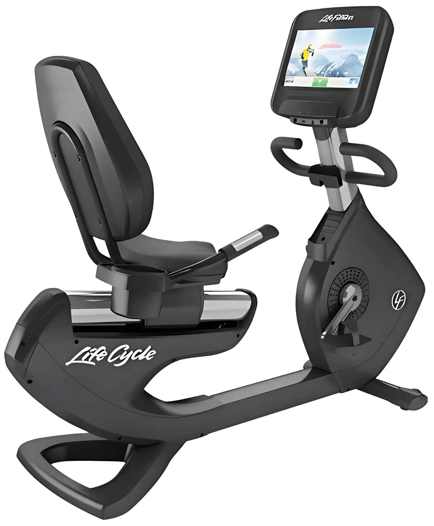 Life Fitness Discover SE 95R Elevation Recumbent Bike (Remanufactured) Image