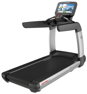 Life Fitness Discover SE 95T Elevation Treadmill - Angled View