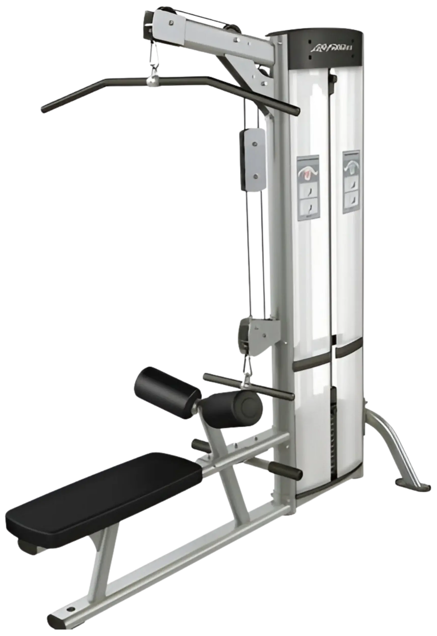 Life Fitness Optima Series Lat Pulldown/Low Row - Angled View