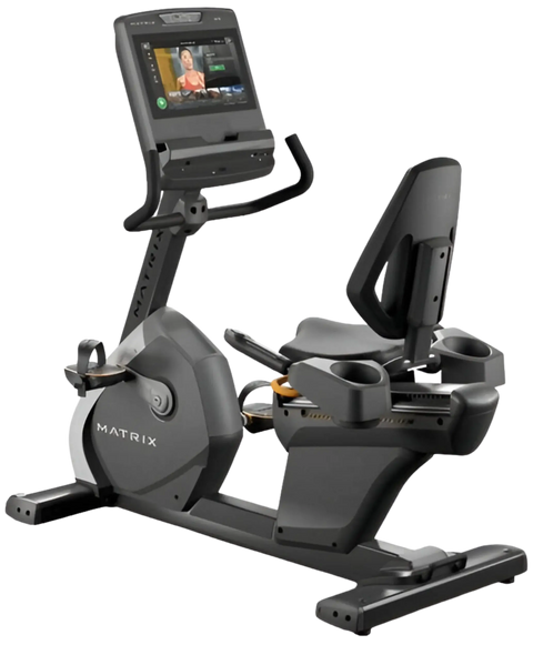Matrix Performance Recumbent Cycle w/Touch Console (Remanufactured) Image