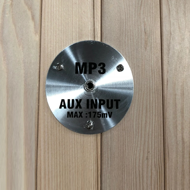GoldenDesigns MX-J206-01 Hemlock LEMF Maxxus Far IR Sauna