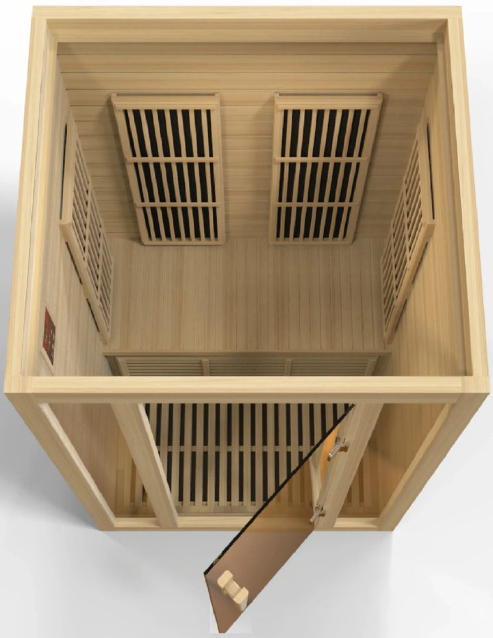 GoldenDesigns MX-J206-01-ZF Maxxus Seattle 2 Person Sauna