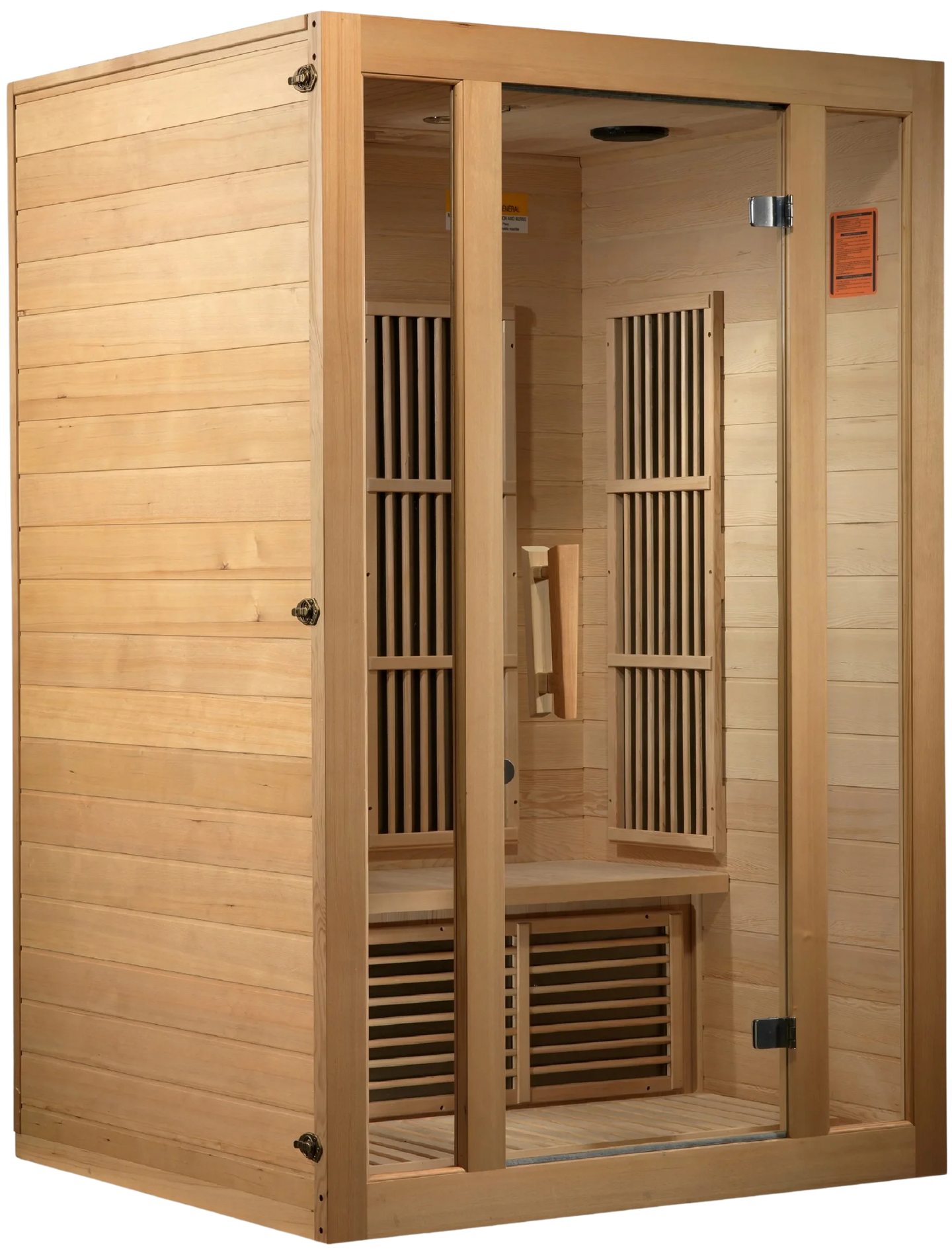 GoldenDesigns MX-J206-01-ZF Maxxus Seattle 2 Person Sauna