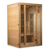 GoldenDesigns MX-J206-01-ZF Maxxus Seattle 2 Person Near Zero EMF FAR Infrared Sauna (New)
