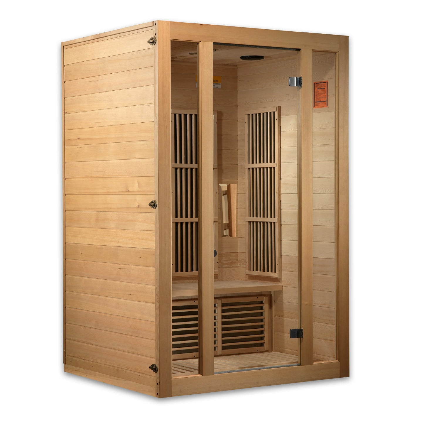 GoldenDesigns MX-J206-01-ZF Maxxus Seattle 2 Person Near Zero EMF FAR Infrared Sauna (New)