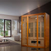 GoldenDesigns MX-J306-02S Maxxus "Alpine" Dual Techology Low EMF FAR IR Sauna (New)
