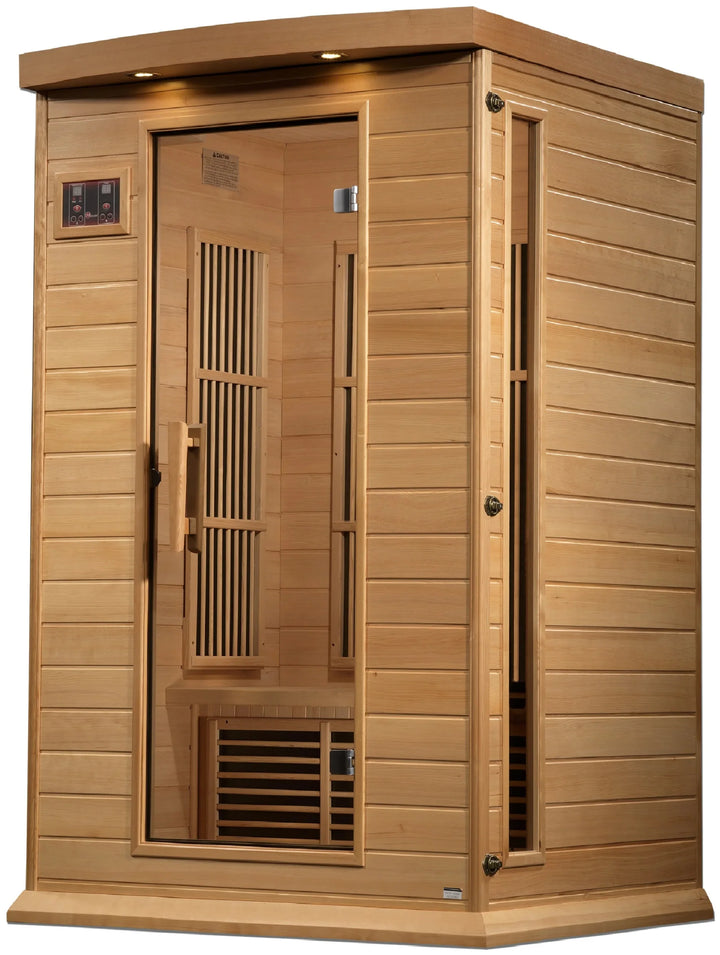 GoldenDesigns MX-K206-01-ZF Hemlock Maxxus 2 Person Sauna