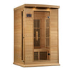 GoldenDesigns MX-K206-01-ZF Hemlock Maxxus 2 Person Near Zero EMF FAR Infrared Sauna (New)
