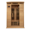 GoldenDesigns MX-K206-01-ZF Hemlock Maxxus 2 Person Near Zero EMF FAR Infrared Sauna (New)