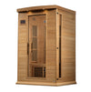 GoldenDesigns MX-K206-01-ZF Hemlock Maxxus 2 Person Near Zero EMF FAR Infrared Sauna (New)
