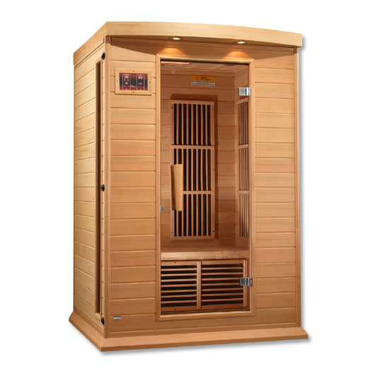 GoldenDesigns MX-K206-01 Hemlock LEMF Maxxus Far IR Sauna (New)