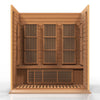 GoldenDesigns MX-K306-01-ZF CED Canadian Red Cedar Maxxus 3 Person Near Zero EMF FAR Infrared Sauna (New)