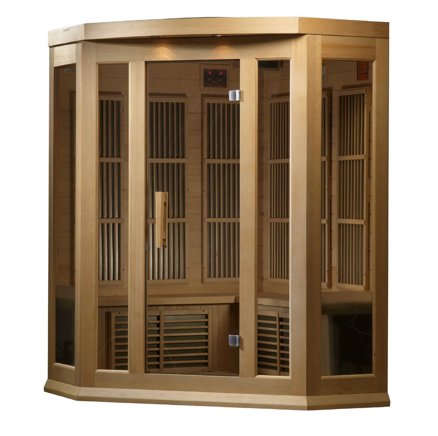 GoldenDesigns MX-K356-01 Hemlock LEMF Maxxus Far IR Sauna (New)