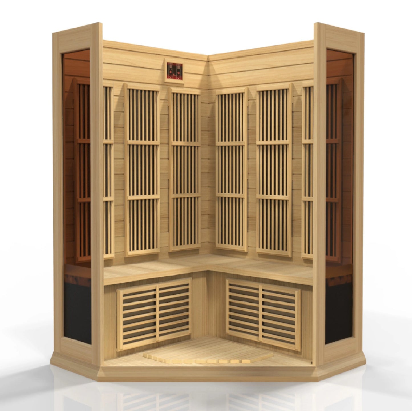 GoldenDesigns MX-K356-01 Hemlock LEMF Maxxus Far IR Sauna (New)