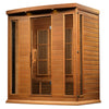GoldenDesigns MX-K406-01-ZF CED Maxxus 4 Person Near Zero EMF FAR Infrared Sauna (New)