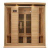 GoldenDesigns MX-K406-01-ZF Hemlock Maxxus 4 Person Near Zero EMF FAR Infrared Sauna (New)