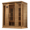 GoldenDesigns MX-K406-01-ZF Hemlock Maxxus 4 Person Near Zero EMF FAR Infrared Sauna (New)