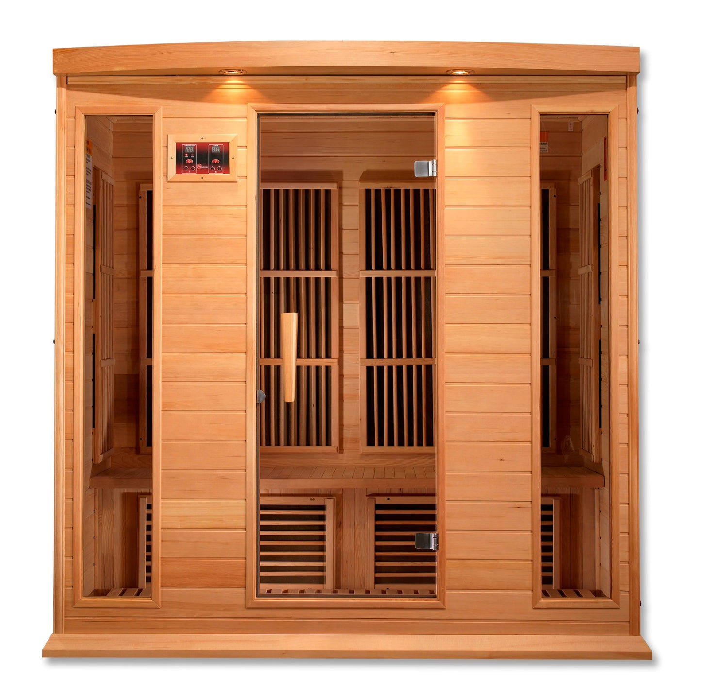 GoldenDesigns MX-K406-01 Hemlock LEMF Maxxus Far IR Sauna (New)