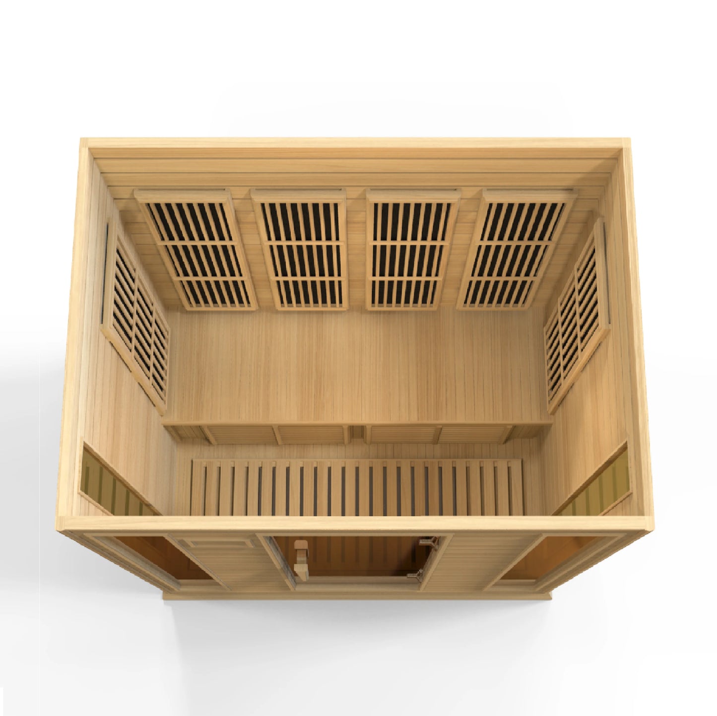 GoldenDesigns MX-K406-01 Hemlock LEMF Maxxus Far IR Sauna (New)