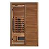 GoldenDesigns S-Line MX-S206-01-FS-PC Maxxus Full Spectrum Infrared Sauna - Pacific Cedar (New)