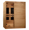GoldenDesigns S-Line MX-S306-01 Maxxus Low EMF FAR Infrared Sauna Canadian Hemlock (New)