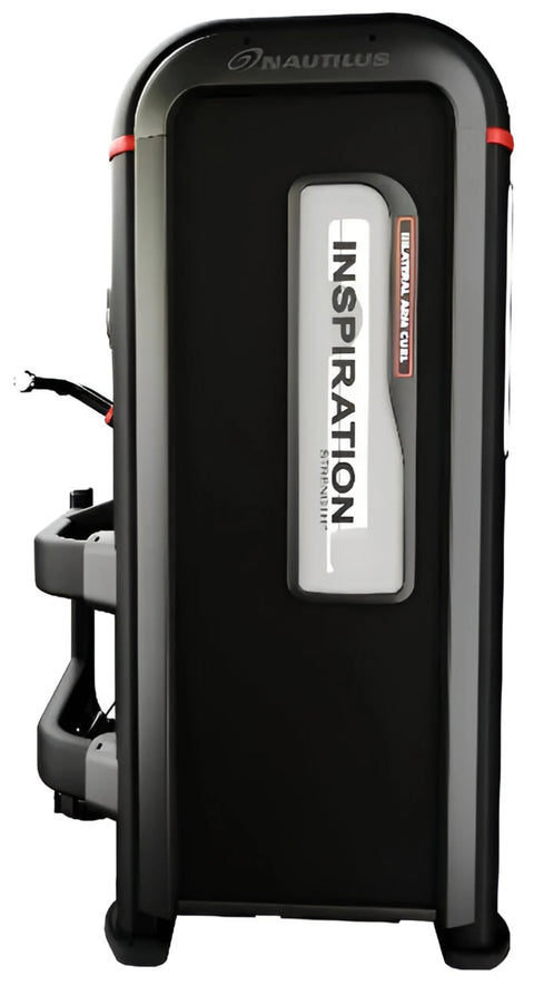 Nautilus Inspiration Bilateral Arm Curl 9-IPBA5-60BZ - Side View