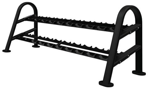 Nautilus Instinct Dumbbell Rack 10-Pair 2 Tier 9NN-R8001-60ARS (New)