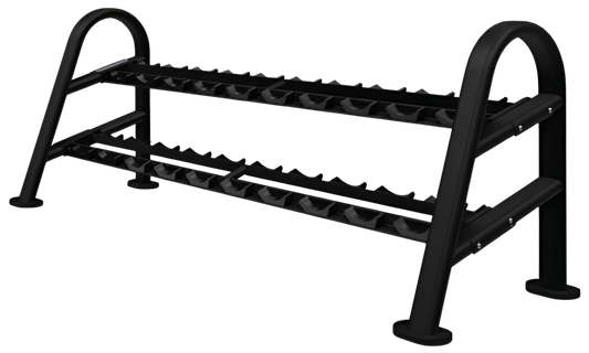 Nautilus Instinct Dumbbell Rack 10-Pair 2 Tier 9NN-R8001-60ARS (New)