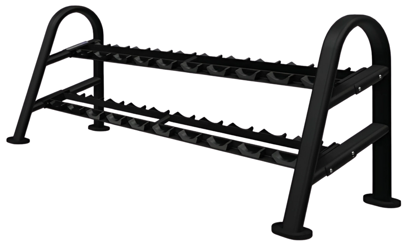 Nautilus Instinct Dumbbell Rack 10-Pair 2 Tier 9NN-R8001-60ARS (New)