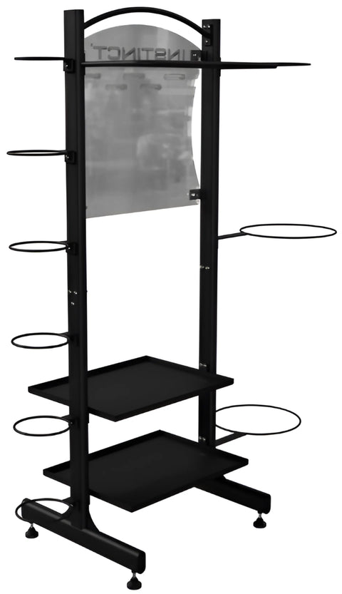 Nautilus Instinct Accessory Rack 9NN-R8015-60AAS - Angled View