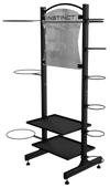 Nautilus Instinct Accessory Rack 9NN-R8015-60AAS - Angled View