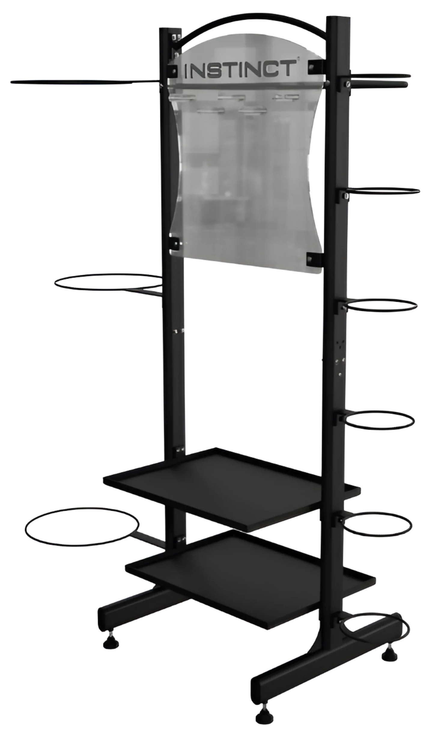 Nautilus Instinct Accessory Rack 9NN-R8015-60AAS - Angled View