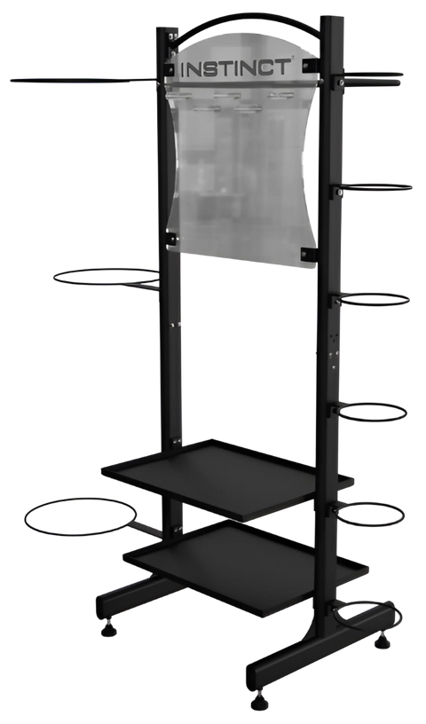 Nautilus Instinct Accessory Rack 9NN-R8015-60AAS - Angled View