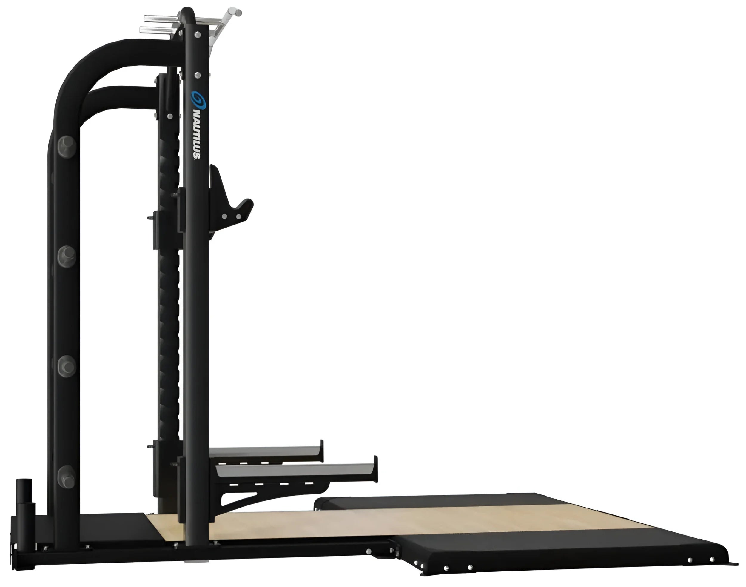 Nautilus Half Rack w/SVA Platform Bamboo II - Side View