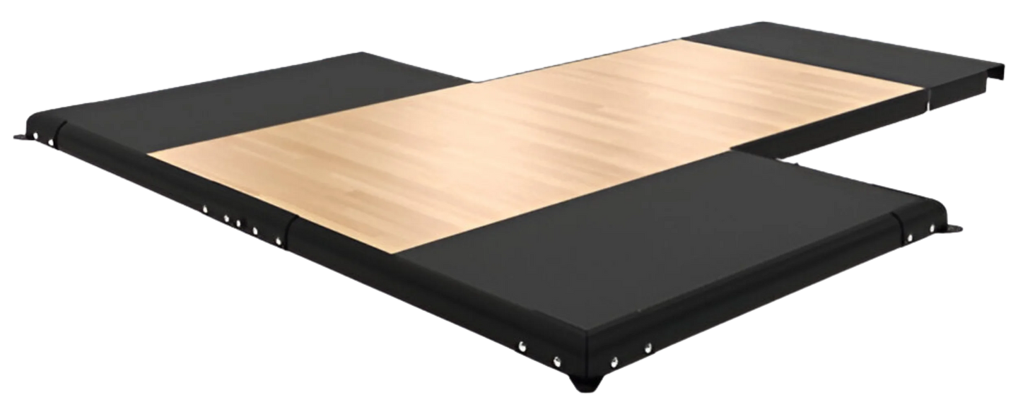 Nautilus 4' Bamboo SVA Platform 9-HDP4D-BB2 - Angled View