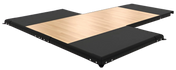 Nautilus 4' Bamboo SVA Platform 9-HDP4D-BB2 - Angled View