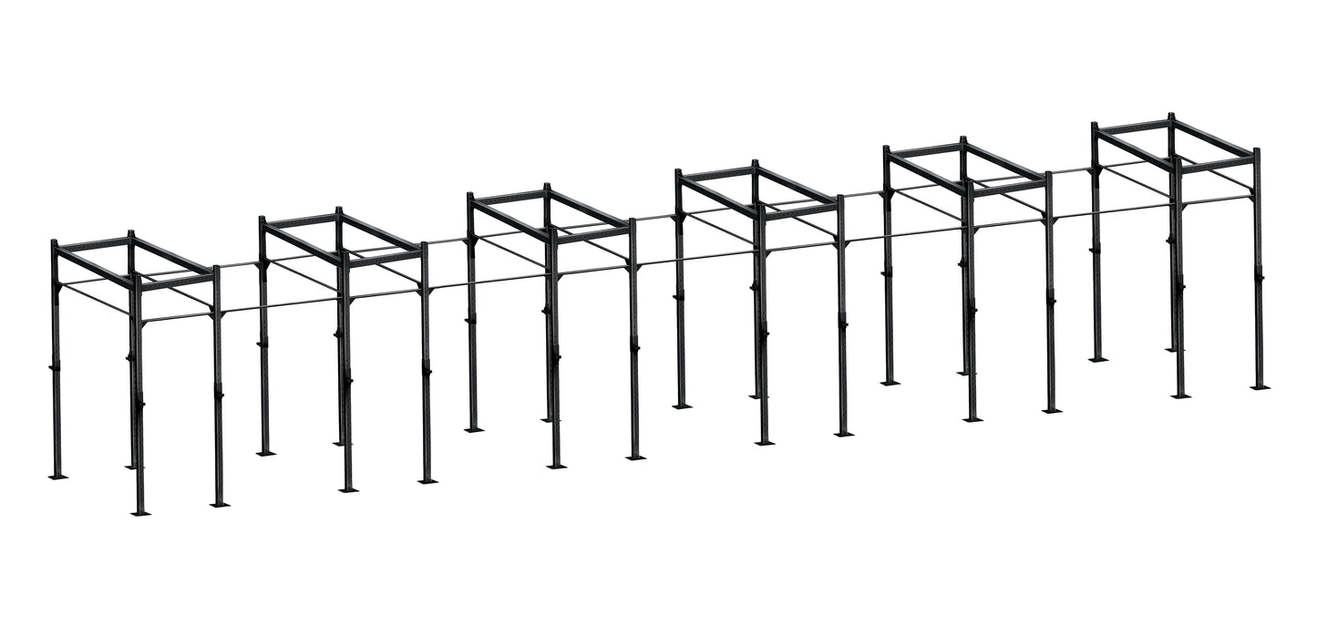 French Fitness Free Standing Rig & Rack System 24 (New)