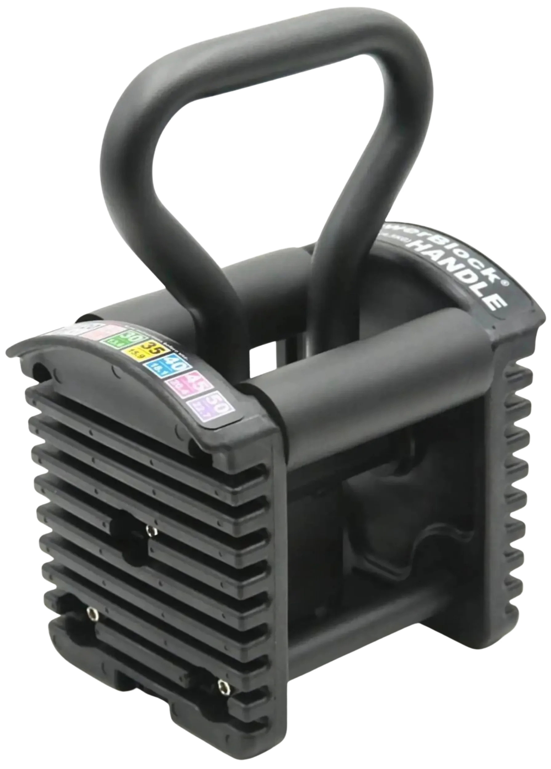 Pro KettleBlock Handle PowerBlock - Angled VIew