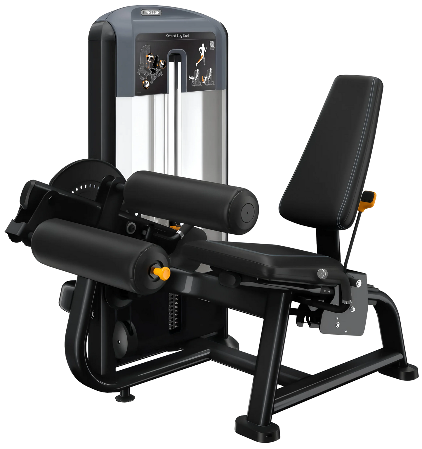 Precor DSL0619 Discovery Series Selectorized Seated Leg Curl (Remanufactured) Image
