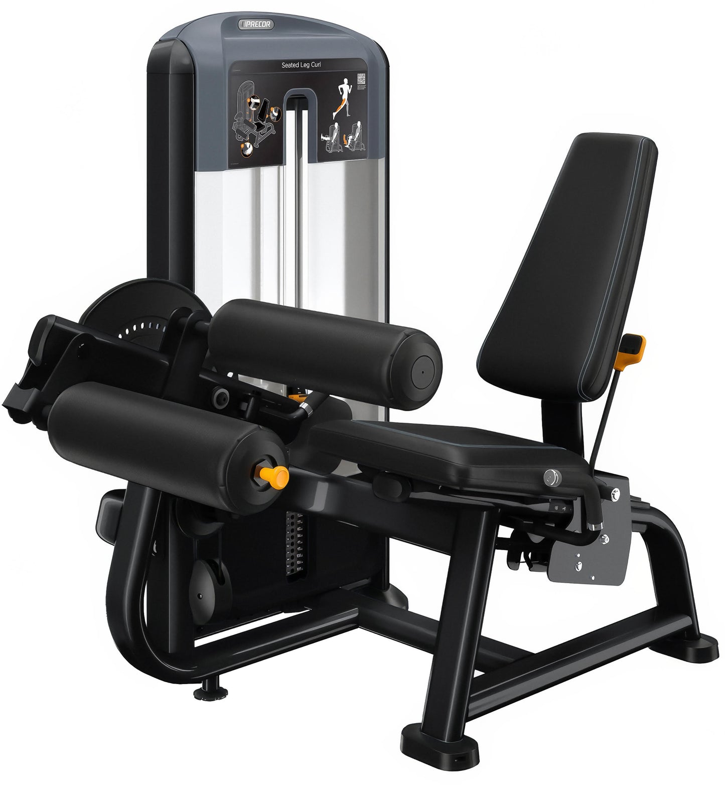 Precor DSL0619 Discovery Series Selectorized Seated Leg Curl (Remanufactured)
