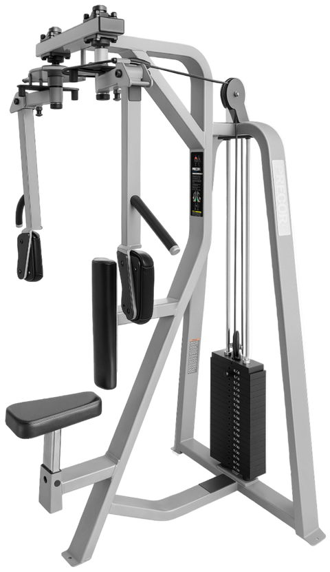 Precor Icarian Vertical Pec Deck 405 (Remanufactured) - Angled View