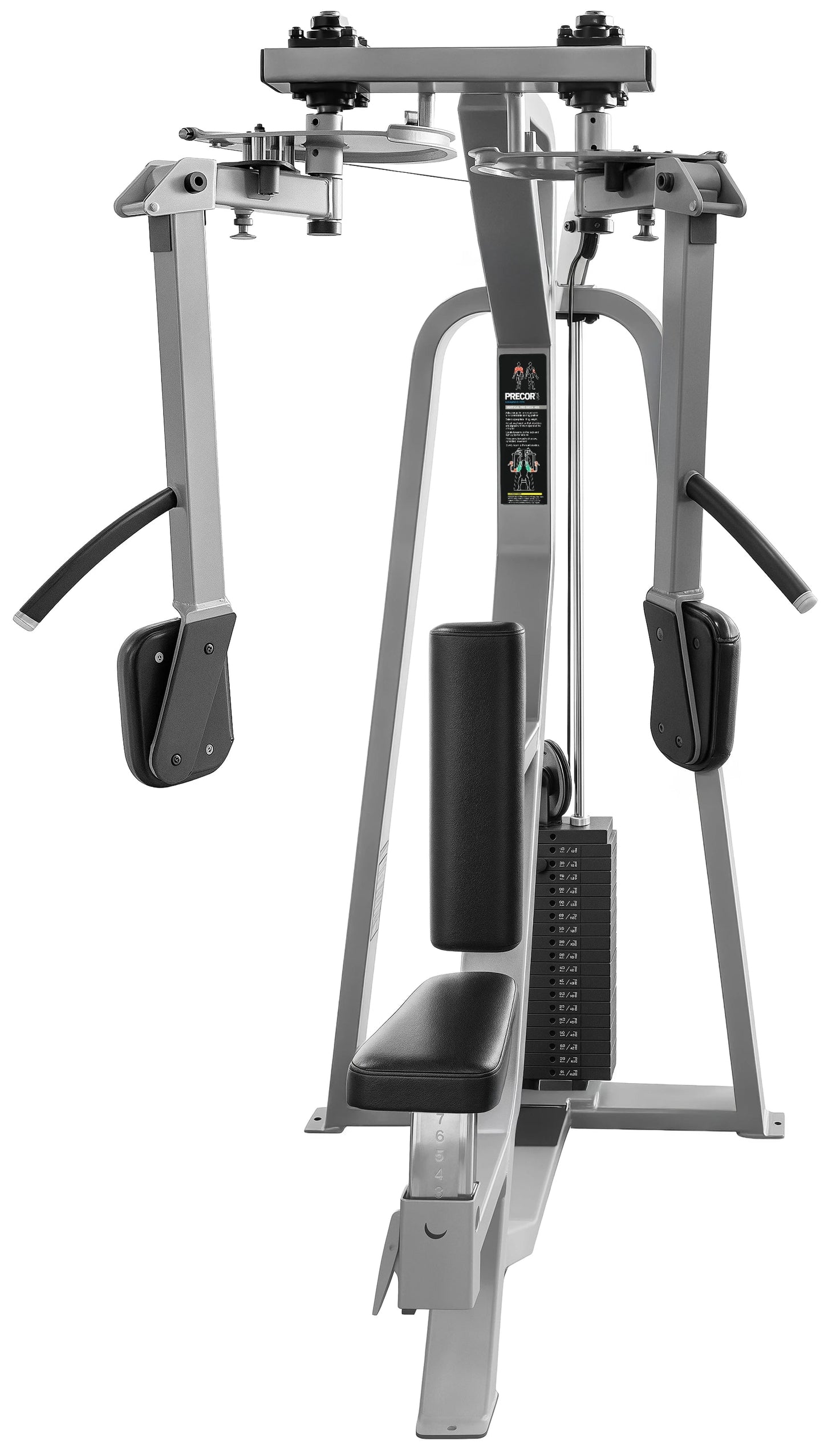 Precor Icarian Vertical Pec Deck 405 (Remanufactured) - Front View