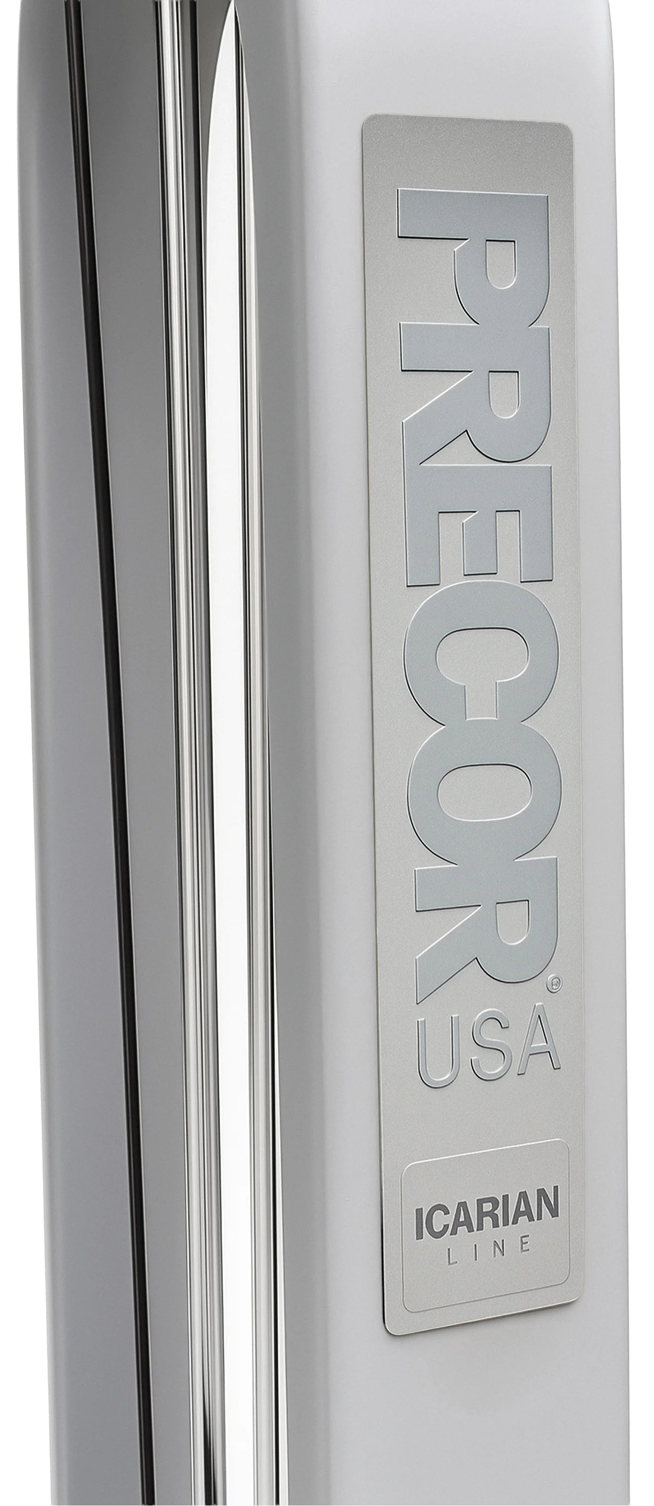 Precor Icarian Vertical Pec Deck 405 (Remanufactured) - Logo Close Up