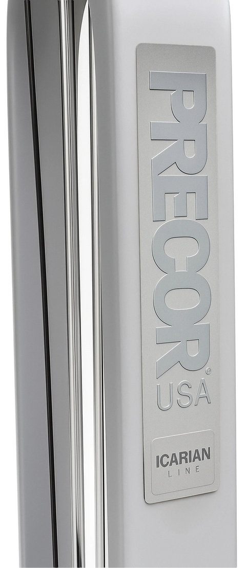 Precor Icarian Vertical Pec Deck 405 (Remanufactured) - Logo Close Up