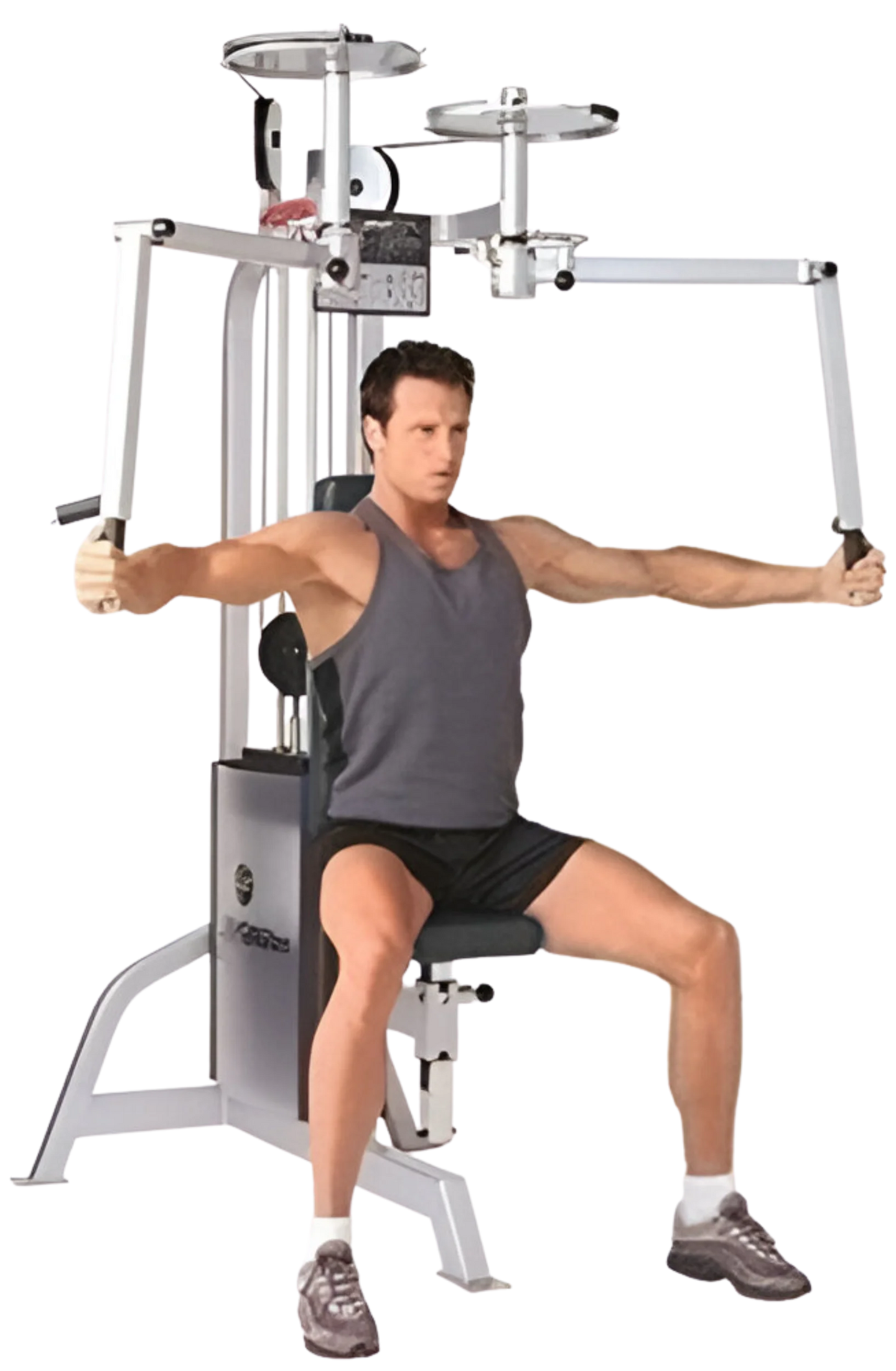 ウエイトトレーニング Pectoral and Rear Delt Life Fitness Pro1 Pec Fly-Rear Delt