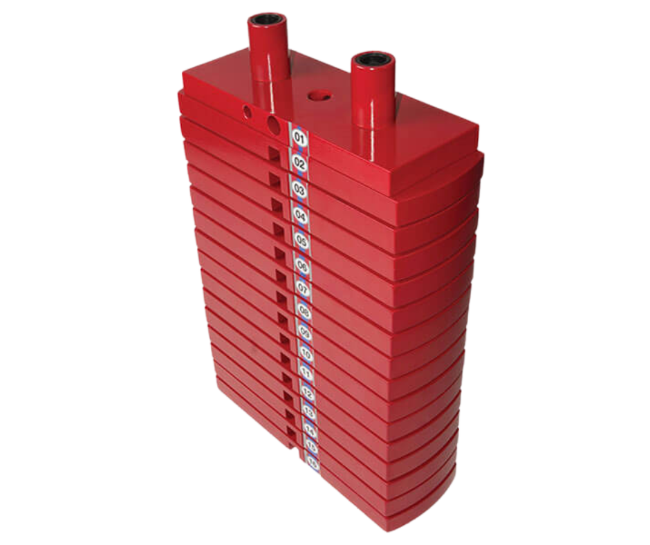 Body-Solid HP150 Premium Red 150 lb Weight Stack Plate