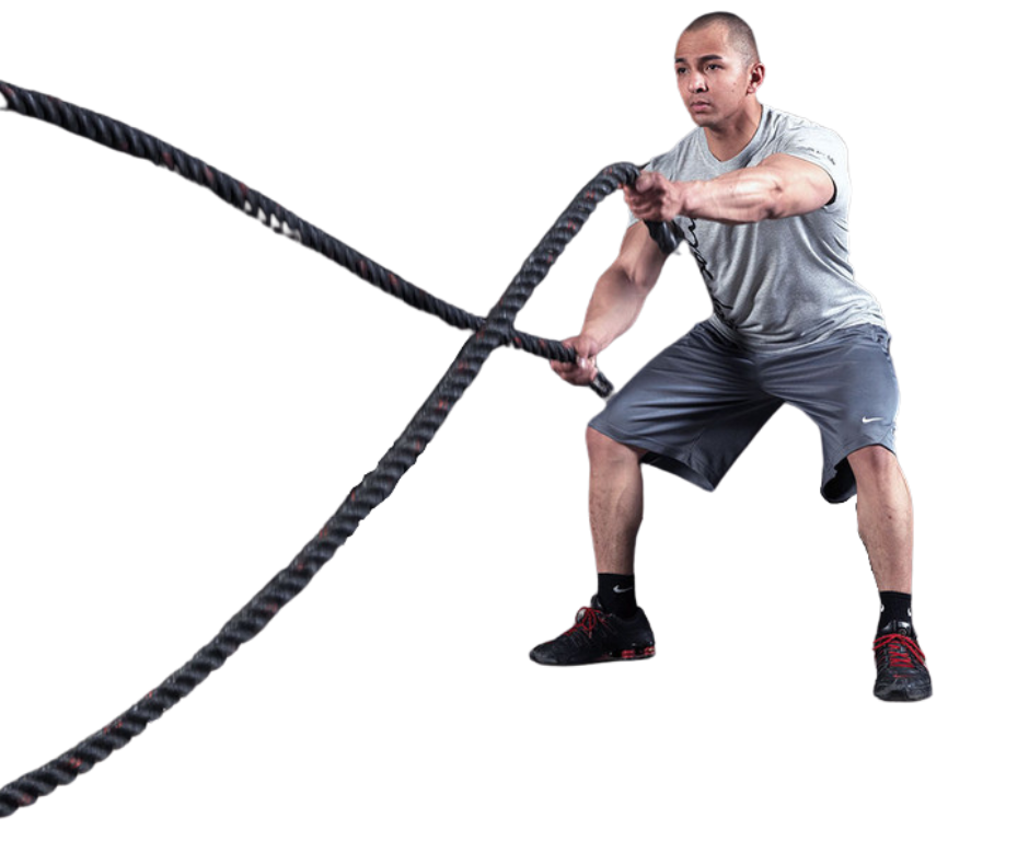 Body-Solid BSTBR1530 Fitness Training Rope 1.5 in. dia. - 30 ft. (New)