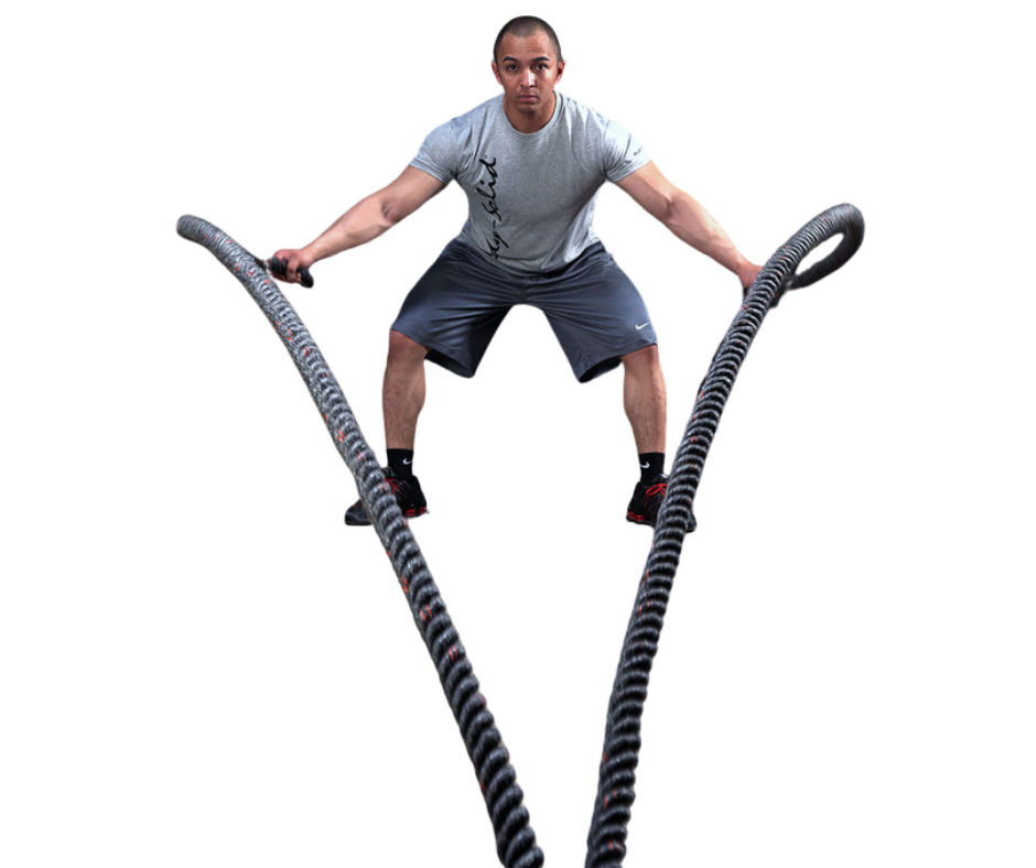 Body-Solid BSTBR1550 Fitness Training Rope 1.5 in. dia. - 50 ft. (New)