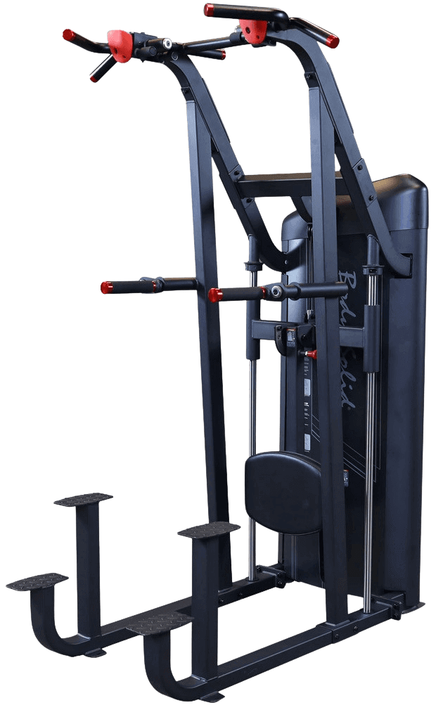 Body Solid S2ACDX Series II Assisted Chin and Dip Machine (New) Image